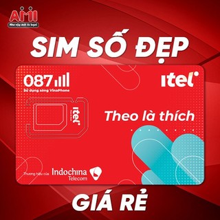 BÁN RẺ NHẤT SHOPPEE - SIM 4G Vinaphone Itelecom Có 4GB / Ngày Miễn Phí Nội Mạng 1 Tỷ Phút  - Sẵn 1 Tháng Đầu