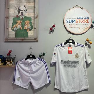  Real Madrid Trắng Có Cổ ZK - Áo Đấu Hot 2022 