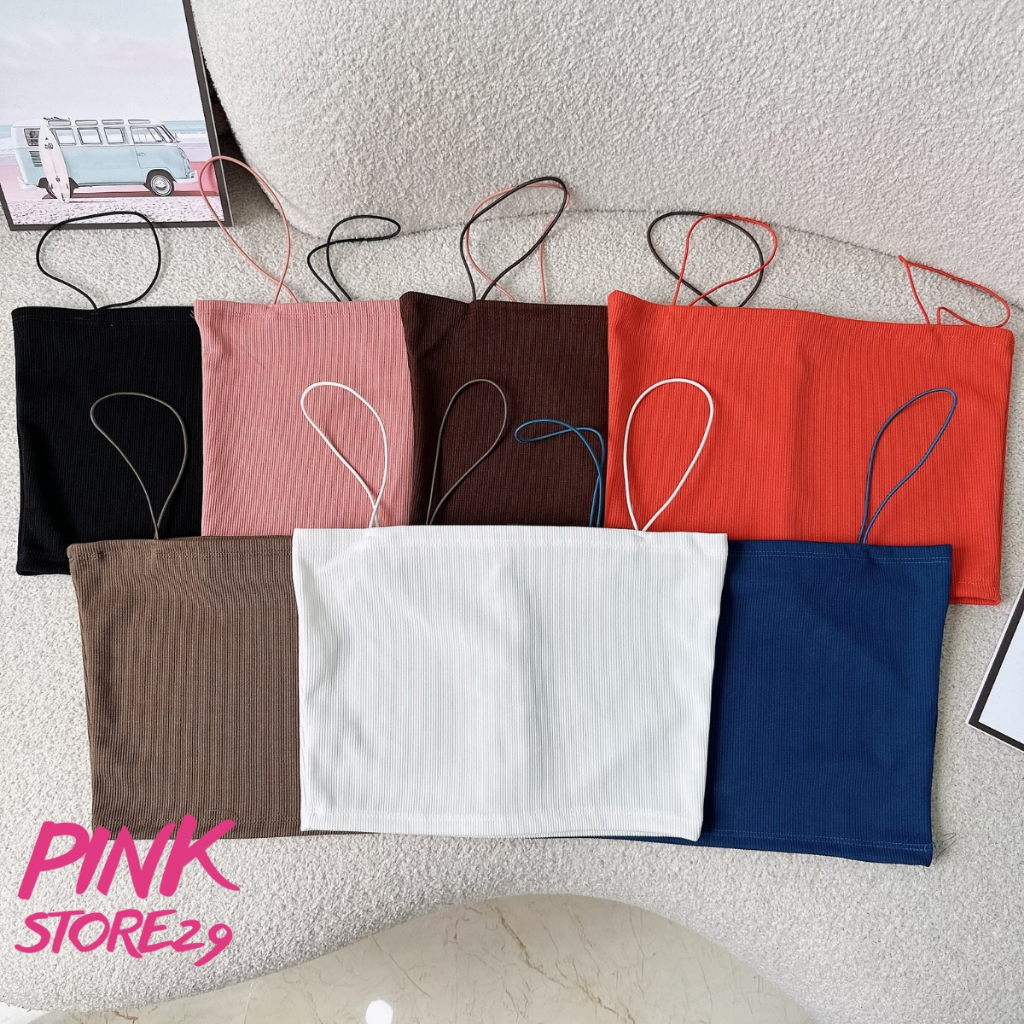 Áo Croptop 2 Dây Sợi Bún PINKSTORE29 Ôm Body A5199 | BigBuy360 - bigbuy360.vn