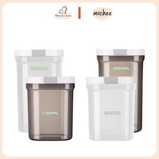 Hộp đựng sữa bột Mochee cho bé, hộp trữ sữa bột trẻ em chống ẩm cao cấp - Monnie Kids