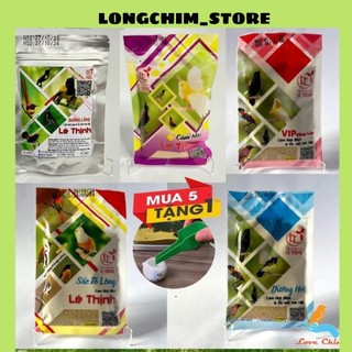 Cám chim hút mật Lê Thịnh 100gr, Cám hút mật Lê Thịnh, Thức ăn cho chim ốc mít - chim hút mật