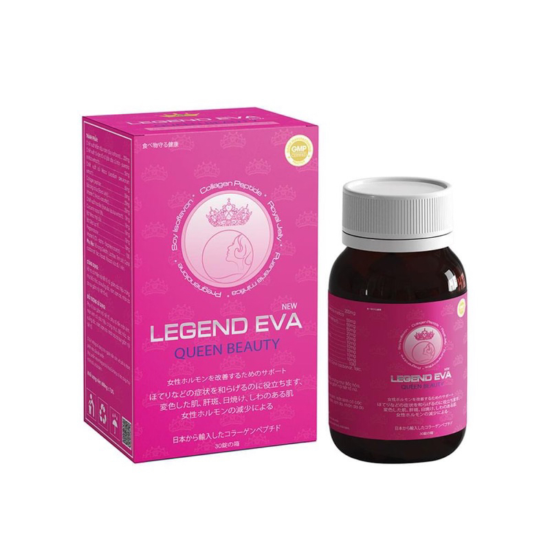 Viên uống nội tiết tố nữ Legend Eva New (hộp 30 viên)