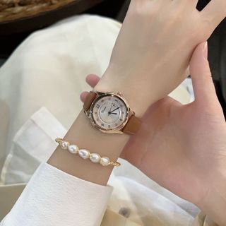 Đồng Hồ Nữ Dinimi 77060 Dây Da Chất Lượng Trẻ Trung