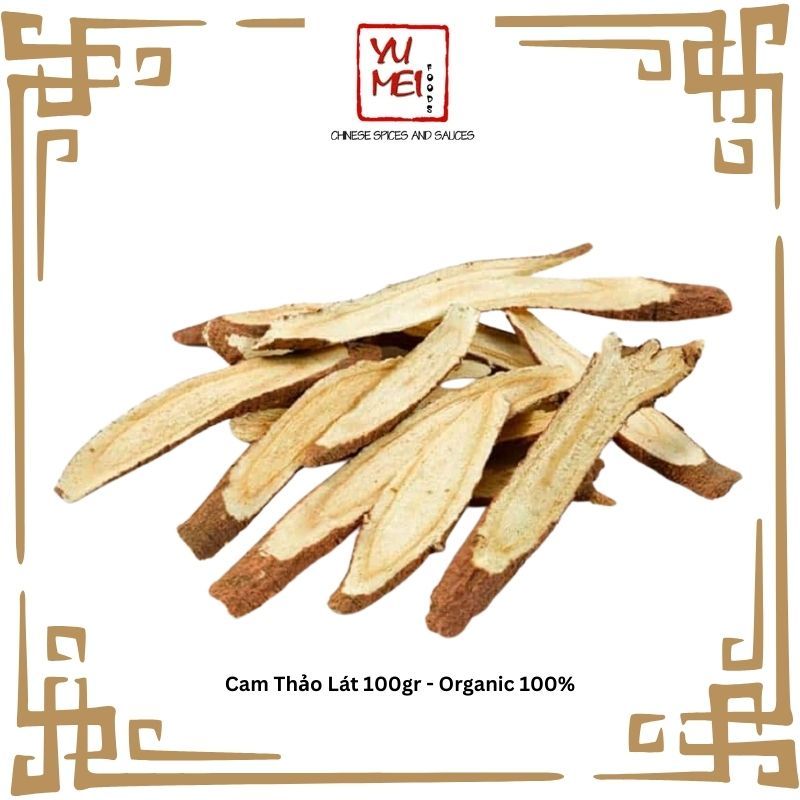 Cam Thảo Lát 100gr - Organic 100%