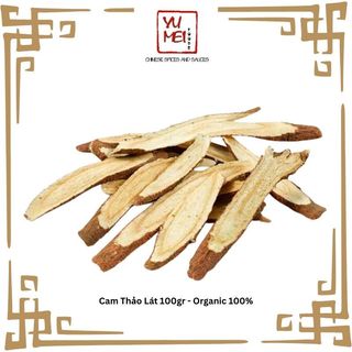 Cam Thảo Lát 100gr - Organic 100%