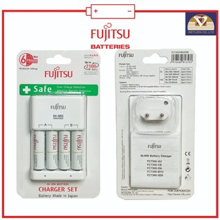 Máy Sạc Fujitsu - FCT 345FXEST(B) - 6hr - 4xAA- 2000mAh (6582)