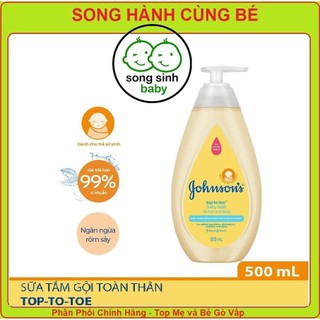 Sữa tắm gội toàn thân Johnson Baby 500m
