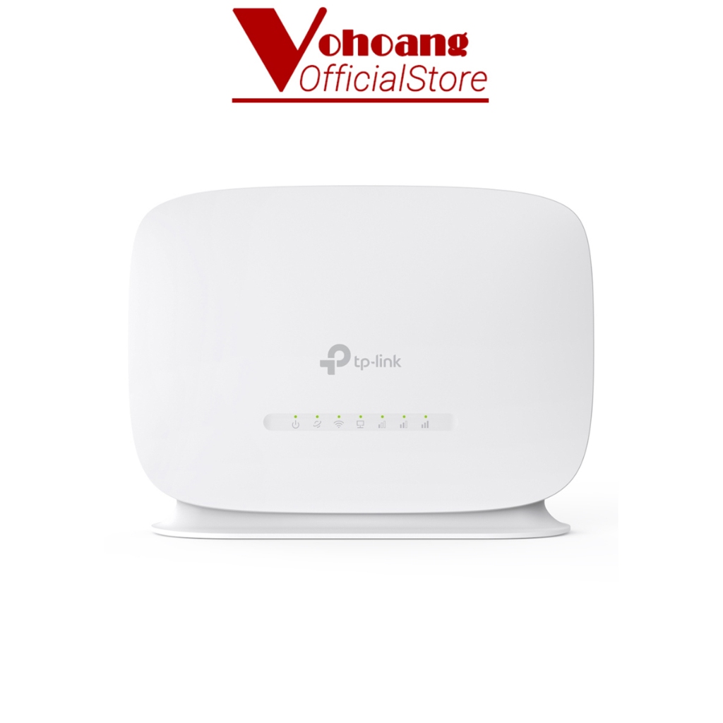 Router WiFi 4G TP-LINK MR105 LTE tốc độ 300Mbps ăng ten ngầm, có cổng ăng ten thêm