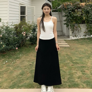 Chân Váy Suông Midi Dáng Dài Đủ Size Form Basic SNUPI