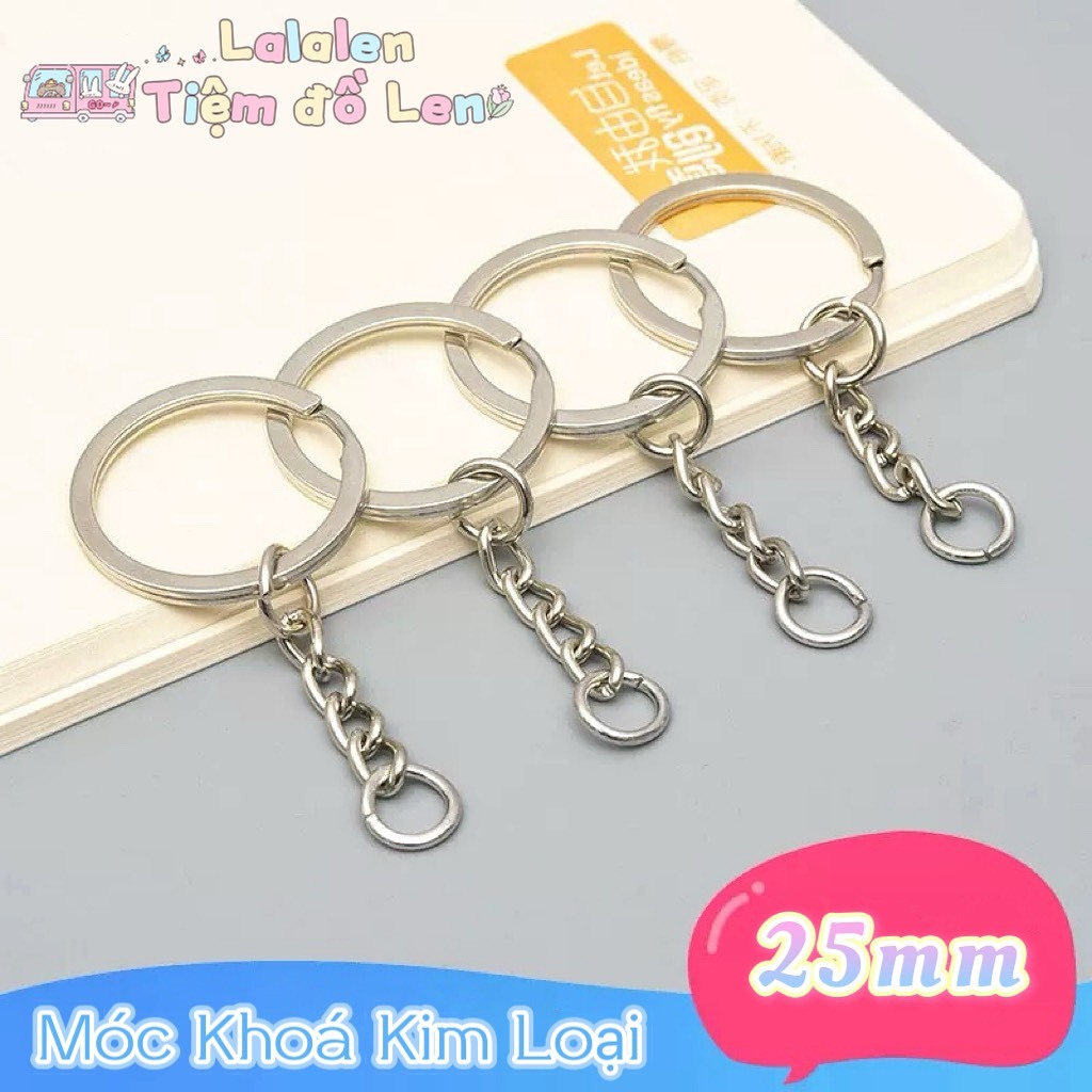 Móc Khoá Kim Loại 25mm