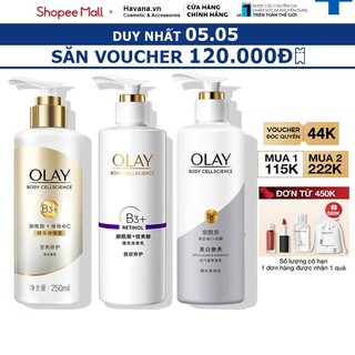 Sữa Dưỡng Thể OLAY Vitamin C Bright Ultra Whitening Dưỡng Trắng Da Toàn Thân 250ml