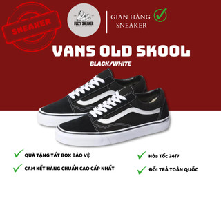 Giày Vans old skool classic black white, giày vans classic nam nữ cao cấp Full box