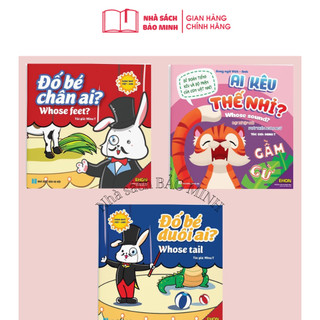 Sách ehon nhận biết chân ai- đuôi ai- ai kêu thế nhỉ?