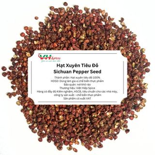 Hạt xuyên tiêu đỏ - hoa tiêu túi 1kg việt hiệp