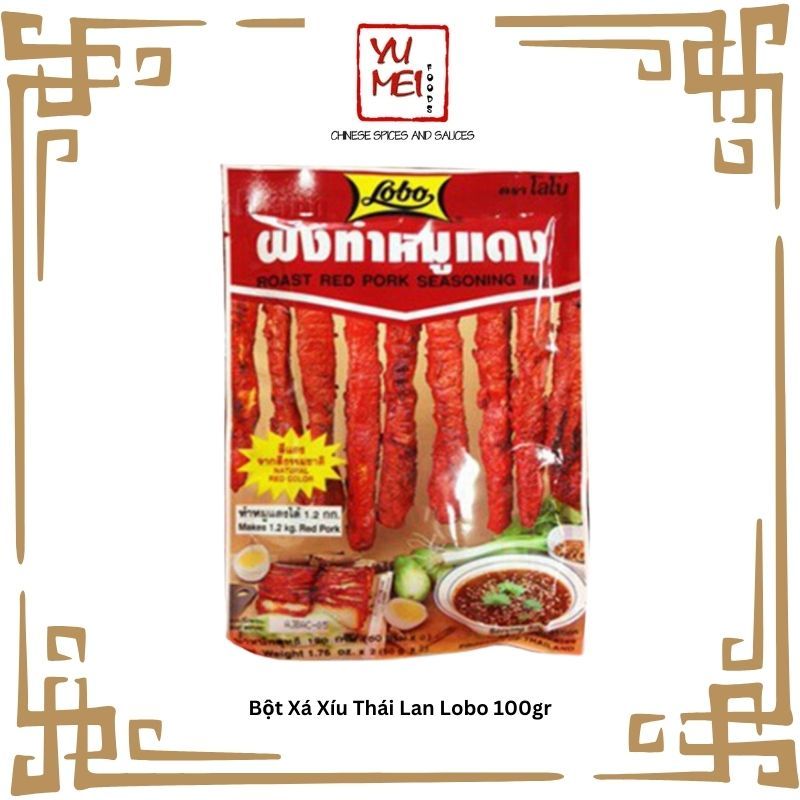 [GIÁ HỦY DIỆT] Bột Ướp Xá Xíu Lobo Thái Lan 100gr