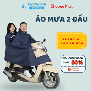  Áo mưa quây 2 đầu Khánh Chi vải cao cấp siêu nhẹ không ngấm nước có bảo hành 