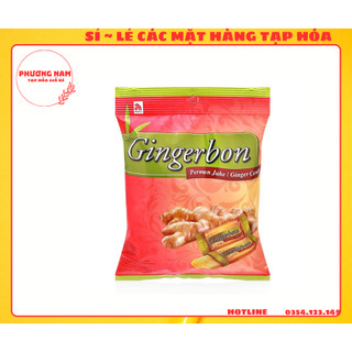 Kẹo gừng dẻo gingerbon gói 125g/ kẹo gừng mềm