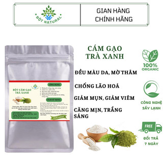 Bột Cám Gạo Trà Xanh 200Gr