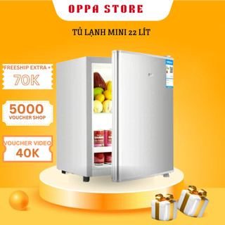 Tủ lạnh mini aux 22 lít bảo quản thực phẩm, tủ lạnh sử dụng trong mọi không gian, tiết kiệm điện cho gia đình, sinh viên