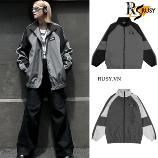 Áo Khoác Dù 2 Lớp Viền Basic Form Rộng Lớp Nam Nữ Nhiều Mẫu, Áo Khoác Bomber Gió Chống Nắng Vải Dù Dày Dặn RUSY