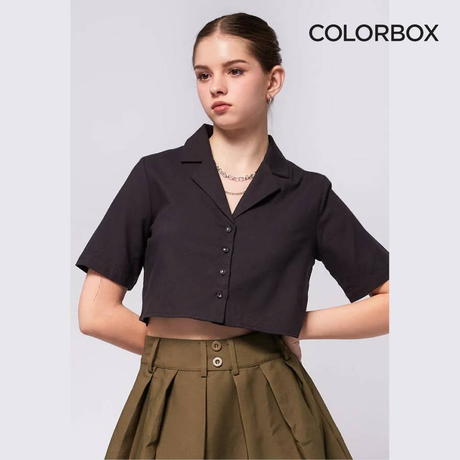 Colorbox Áo Sơ Mi Croptop
