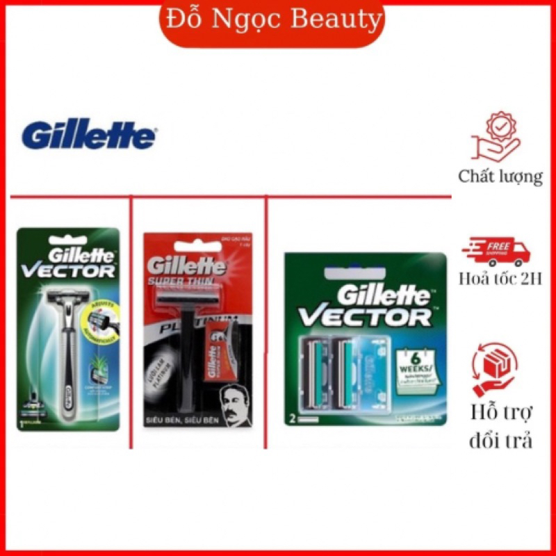 Dao Cạo Gillette / Lưỡi Gillette - free ship
