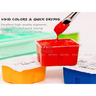 Màu Gouache HiMi thạch 18 màu