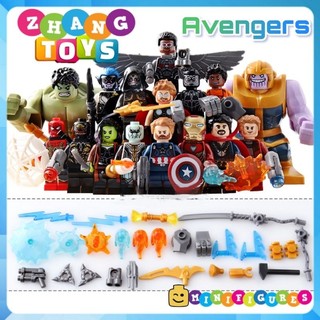 Đồ chơi Xếp hình Hulk Thanos Outtrider - Thor -  Strange Shuri Star-lord - Ebony Maw - Corvus Glaive Minifigures SY1060
