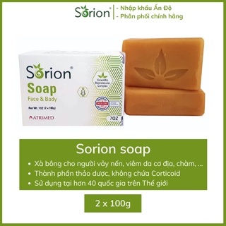 Xà bông thảo dược Sorion (Sorion Soap – 2x100g)