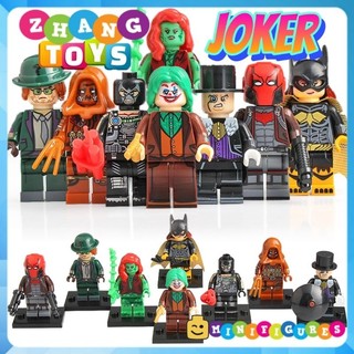Đồ chơi Xếp hình Batgirl gồm Bane - Riddler - Scarecrow - Joker - Penguin - Redhood - Poison Ivy Minifigures Xinh X0227
