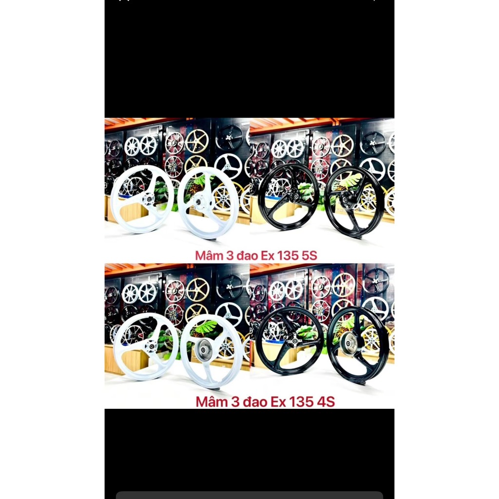 MÂm 3 cây x1r sirius ex2010 ex2011 bản 1.4/1.6