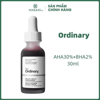 Serum peel da hoá học the ordinary aha 30% + bha 2% peeling solution 30ml
