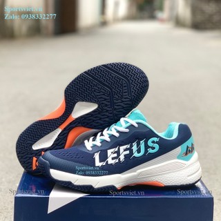 Giày đánh Tennis nam Jogarbolar/ Lefus màu trắng/ xanh đen