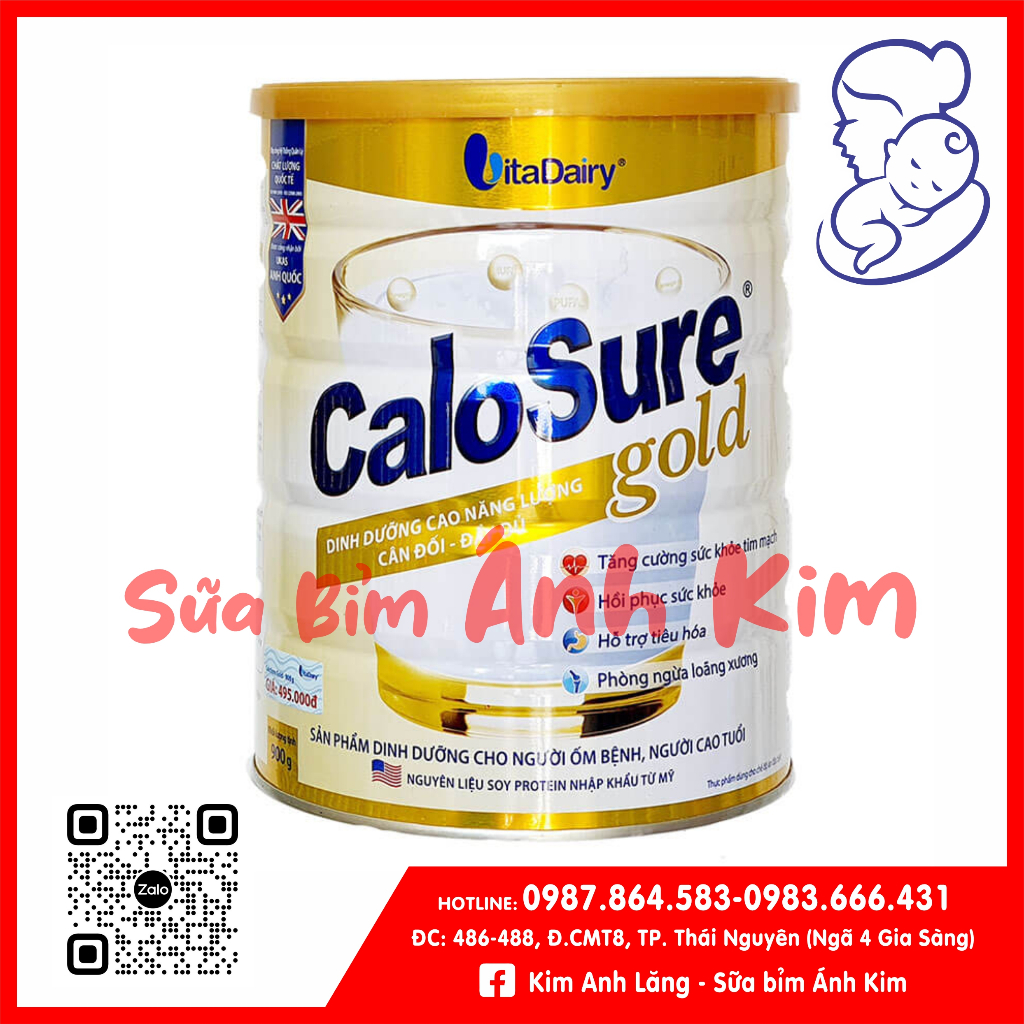 Sữa CaloSure Gold 900g (cho người cao tuổi)
