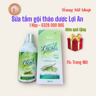Sữa tắm gội thảo dược thiên nhiên lợi an