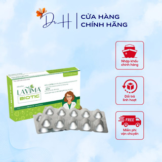 Viên Uống Phụ Khoa, Men Vi Sinh Vùng Kín LAVIMA BIOTIC 20 Viên