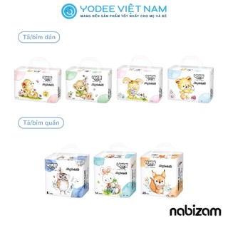 Nabizam tã/bỉm dán, tã/bỉm quần magic soft mềm mại, êm mỏng, thấm hút, chống tràn vượt trội, đủ size cho bé