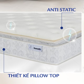 Đệm lò xo túi Dunlopillo Duchess Sang Trọng Kháng Khuẩn Nâng Đỡ Cột Sống Tối Ưu- độ cao 29cm