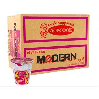 ( Combo 9 ly ) Mì Modern Bò Hầm Rau Thơm 65g