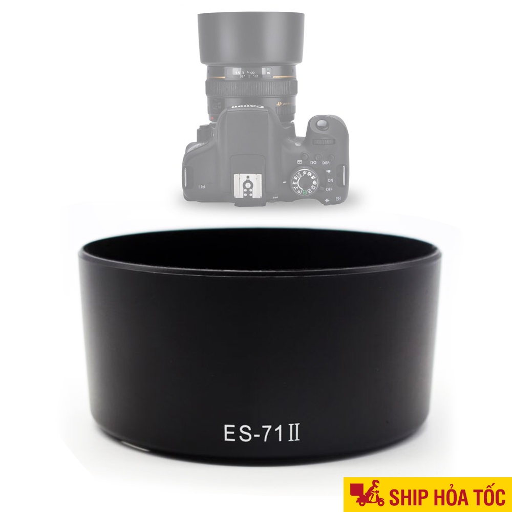 Lens hood Canon ES-71II cho Ống kính Canon CANON EF 50mm f/1.4 USM Loa che nắng ES 71II