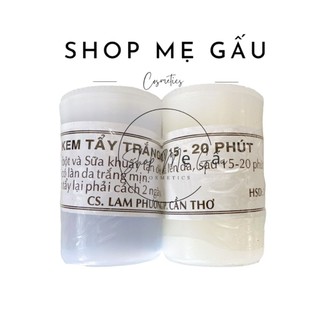 Lẻ 1 Cặp bột tẩy trắng cấp tốc ( 1 cặp)