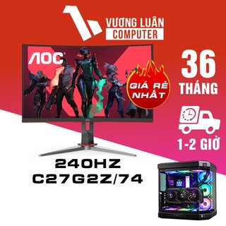 Màn hình cong 240hz aoc c27g2z/74 , viewsonic vx2719 pc tấm nền va chuyên game