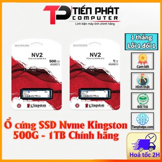  Ổ cứng SSD Nvme 500G - 1TB Kingston M.2 tốc độ siêu nhanh - Bảo hành 36 Tháng 