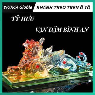 Tượng Kỳ Lân Phong Thủy trang trí xe hơi bàn làm việc
