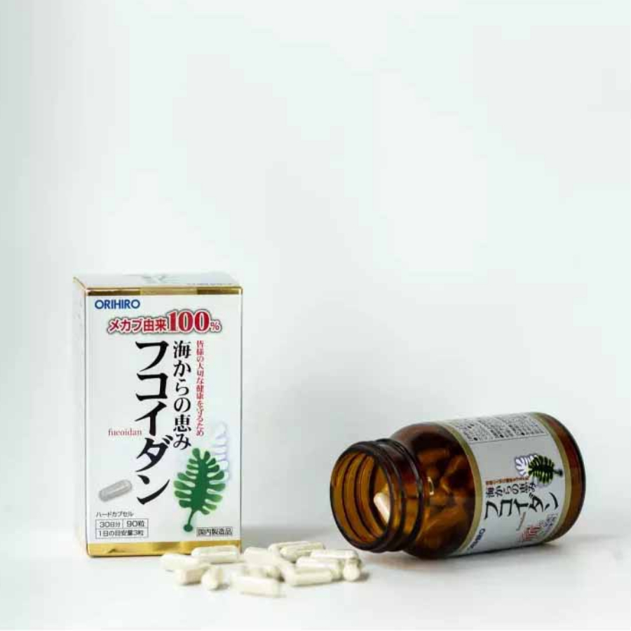 Viên uống tảo Fucoidan Orihiro Nhật Bản hỗ trợ phòng và chống u.n.g t.h.ư hộp 60 viên