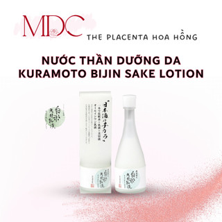 Nước thần kuramoto bijin men r dưỡng sáng da 120ml sake lotion