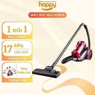 Máy hút bụi gia đình Yangzi XC87 công suất lớn 1400W TẶNG 9 ĐẦU HÚT lực hút 17000Pa hút sạch bụi bẩn trên mọi địa hình