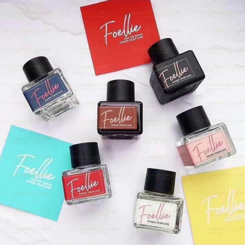 [CHE TÊN SP] Nước hoa vùng kín Foellie chính hãng cao cấp Hàn Quốc nhiều mùi, lưu hương lâu 5ml