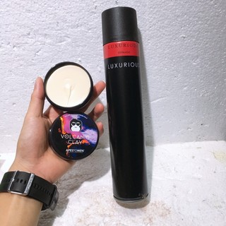 Combo Sáp vuốt tóc nam NF NewFore và Gôm Xịt Tóc Luxurious