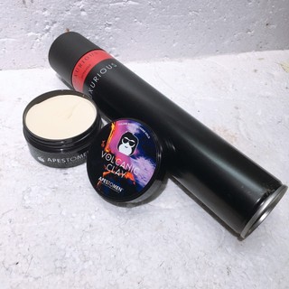 Combo Sáp vuốt tóc nam NF NewFore và Gôm Xịt Tóc Luxurious